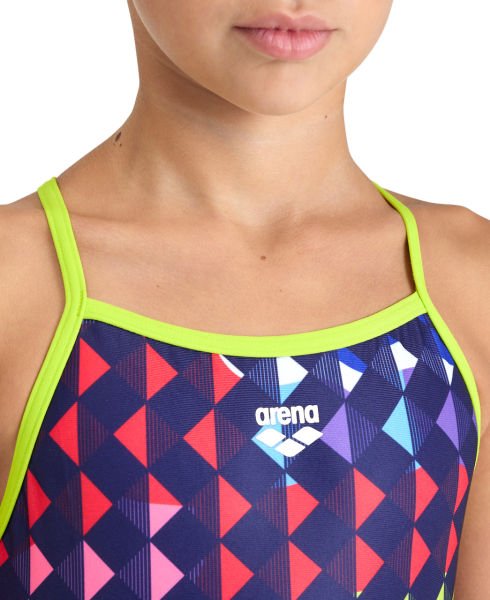 ARENA KIZ ÇOCUK YÜZÜCÜ MAYOSU GIRL'S ARENA CARNIVAL SWIMSUIT LIGHTDROP BACK 005997750 14-15 Yaş (30 UK)