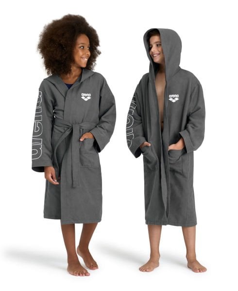 ARENA UNISEX ÇOCUK BORNOZ GRİ ZEAL PLUS JR 005309101 YZM
