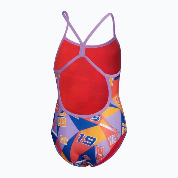 SPEEDO KIZ ÇOCUK YÜZÜCÜ MAYOSU ALOV DIGI VBK 1PC JF RED BLUE 8-1284616619 YZM