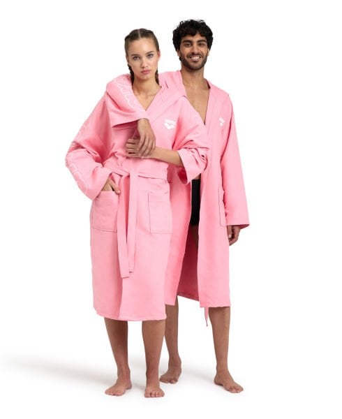 ARENA UNISEX YETİŞKİN BORNOZ PEMBE ZEAL PLUS 005308301 YZM