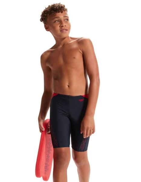 SPEEDO ERKEK ÇOCUK JAMMER YÜZÜCÜ MAYOSU HYPERBOOM JAM JM NAVY/RED 8-00315215178 YZM