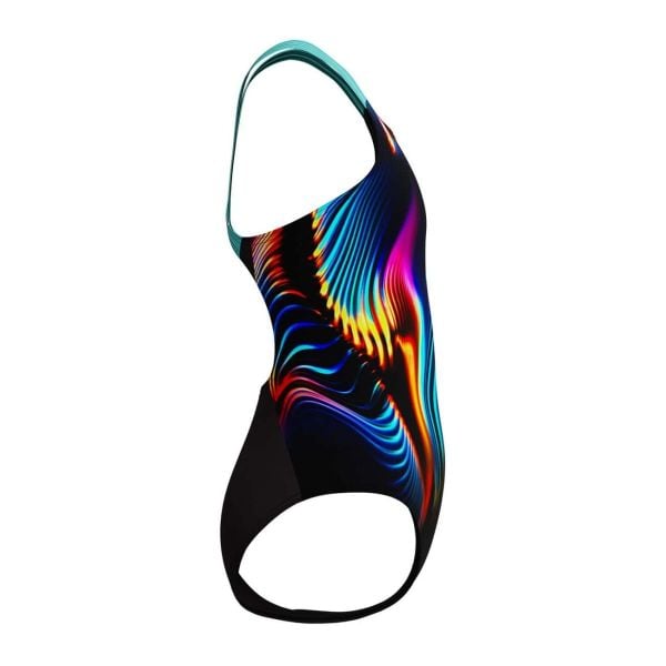 SPEEDO KIZ ÇOCUK YÜZÜCÜ MAYOSU PT PLMT PWRBCK JF BLUE 8-00373318191