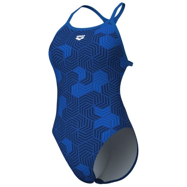 ARENA BAYAN YÜZÜCÜ MAYOSU WOMEN'S ARENA GEOMETRY SWIMSUIT SWIM BOOSTER BACK 010178770
