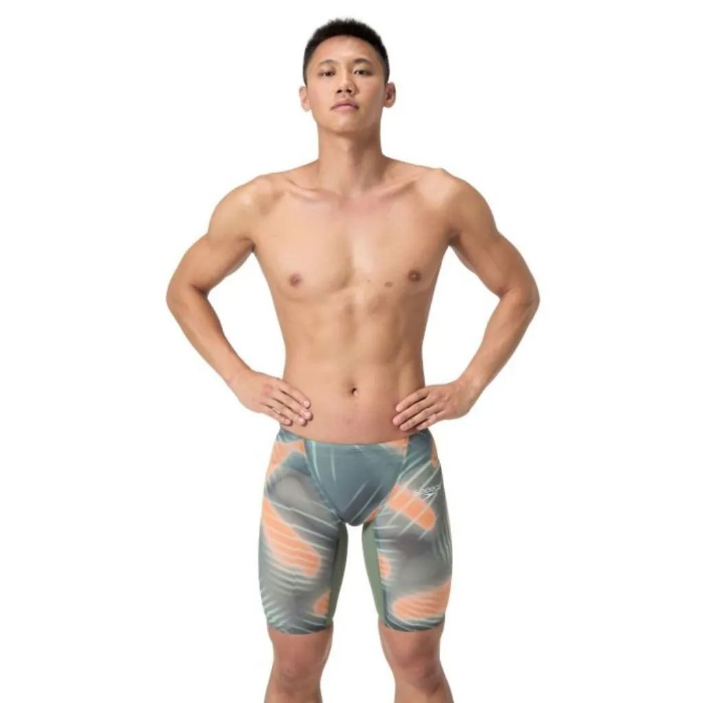 SPEEDO ERKEK YARIŞ MAYOSU LZR VALOR 2.0 JAM AM GREEN ORANGE 8-15861H786