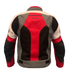 Scudo Santiago Yazlık Fileli Erkek Motosiklet Ceketi - XL