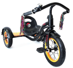 Geotech Üç Tekerlekli Çocuk Bisikleti - Siyah