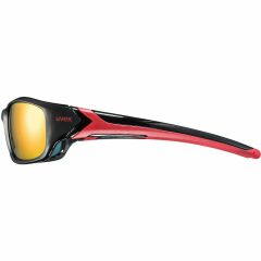 Uvex Sportstyle 211 Bisiklet Gözlüğü Siyah Kırmızı