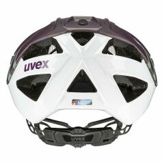 Uvex Quatro CC Yetişkin Bisiklet Kaskı - Plum Mat Beyaz 52/57cm