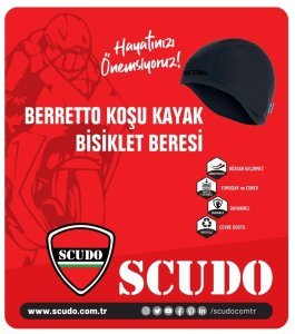 Scudo Berretto Koşu Kayak Bisiklet Beresi