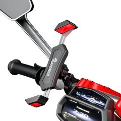 Nukrotech MLS Gidon Bağlantılı Motosiklet Bisiklet ve Scooter Telefon Tutucu