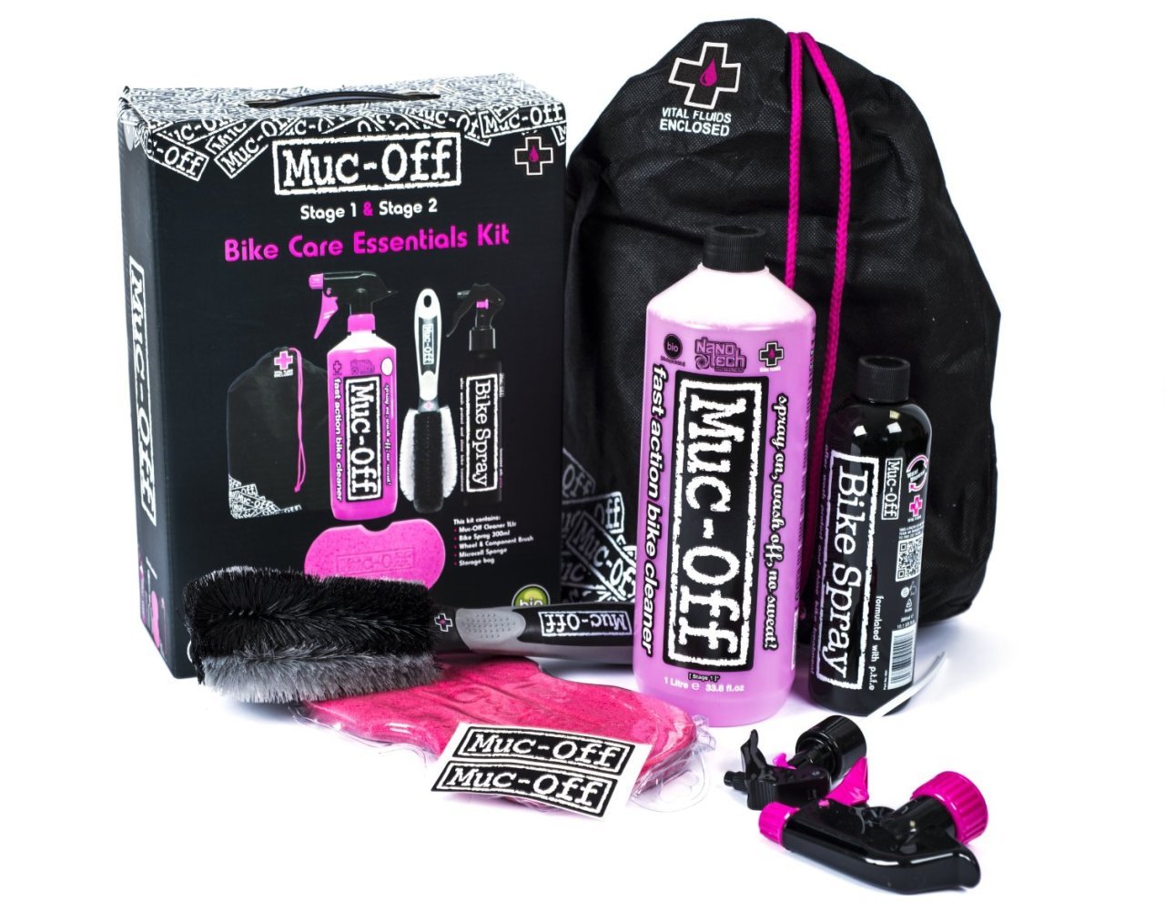 Muc-Off Bike Care Essentials Kit Bisiklet Temizleme Kiti