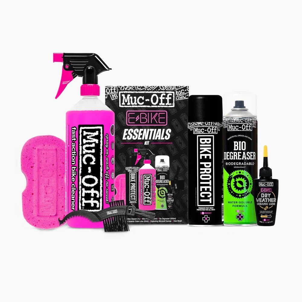 Muc-Off eBike Essentials Kit Elektrikli Bisiklet Temel Bakım Kiti