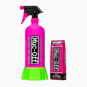 Muc-Off Bottle For Life Bundle Bisiklet Temizleme Şişesi ve 4'lü Punk Powder