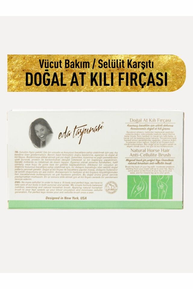 Eda Taşpınar Doğal At Kılı Fırçası