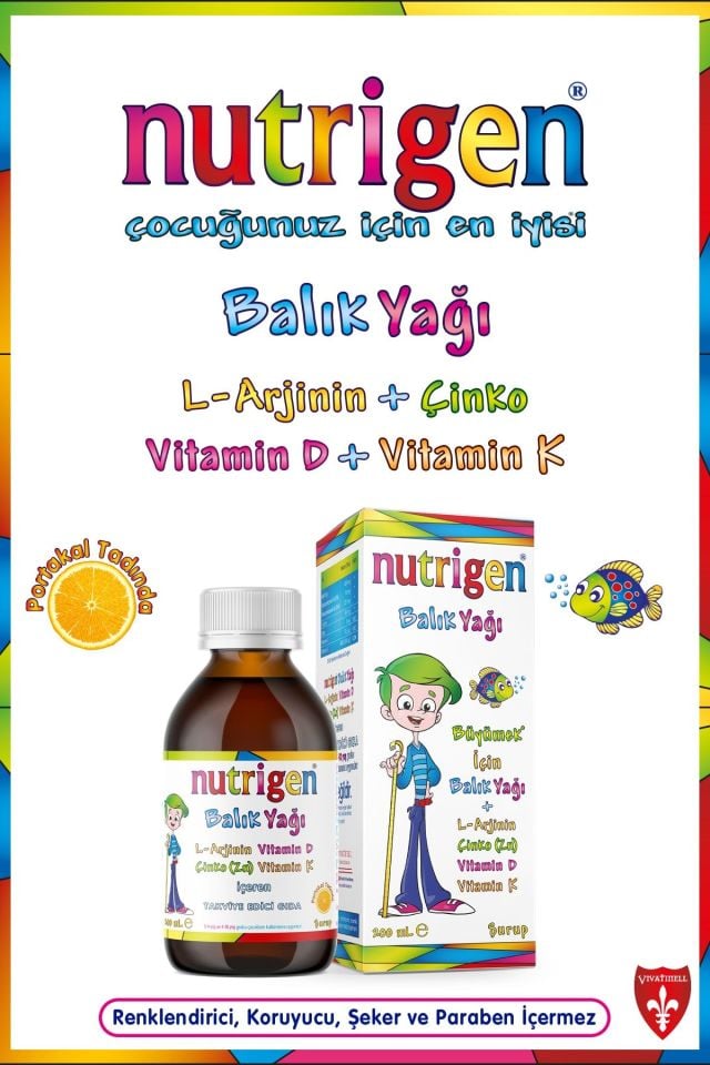 Nutrigen Balık Yağı Şurup 200 ml