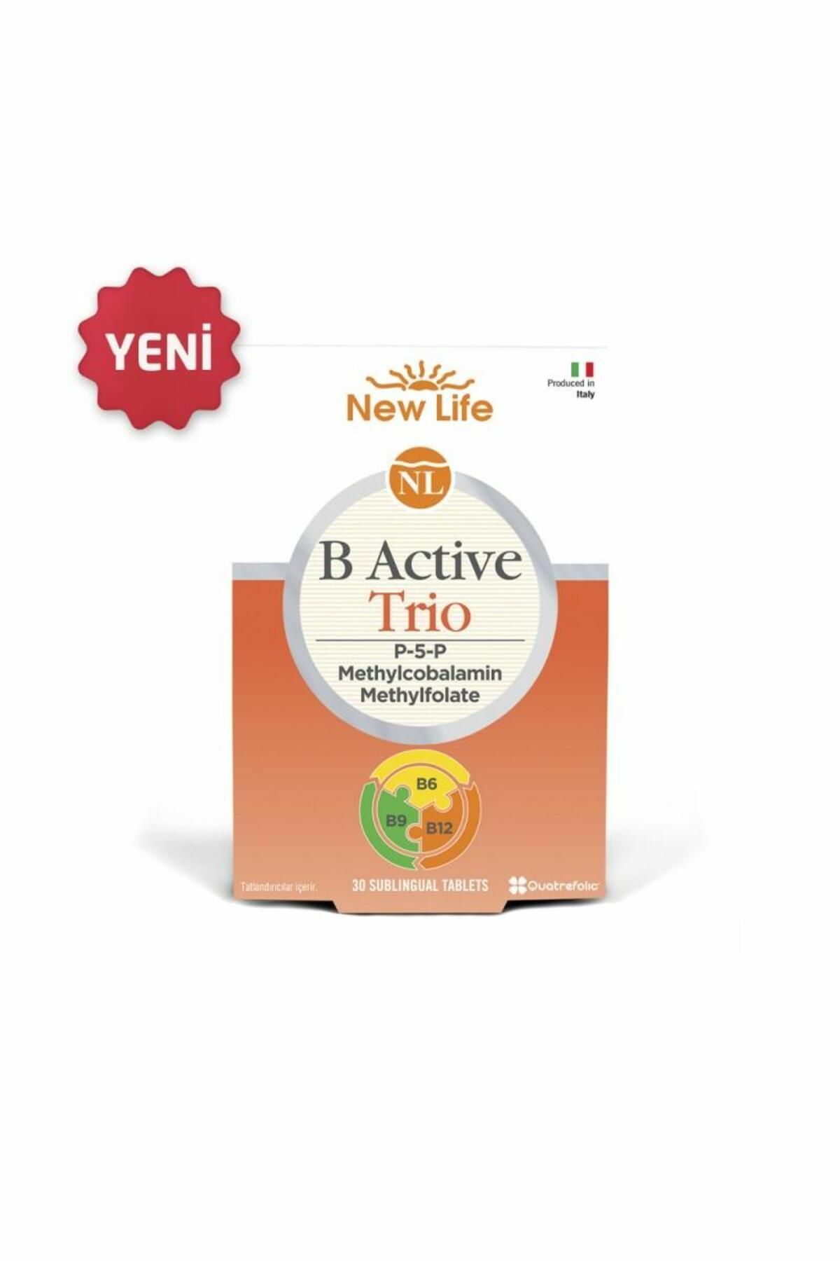 New Life B Active Trio 30 Kapsül