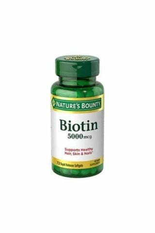 Nature's Bounty Biotin 5000 Mcg 72 Kapsül