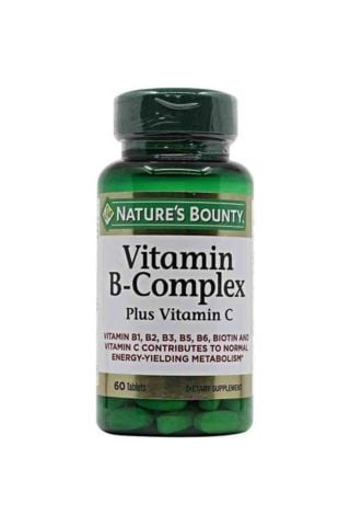 Nature's Bounty Vitamin B-Complex Plus Vitamin-c 60 Tablet