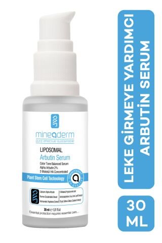 Mineaderm Leke Gidermeye Yardımcı Aydınlatıcı Arbutin Serum/liposomal Arbutin Serum