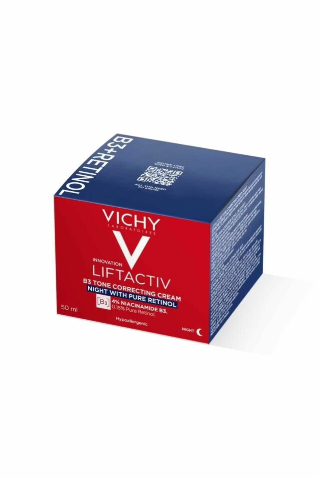 Vichy Liftactiv B3 Cilt Tonu Eşitleyici Retinol İçeren Gece Kremi 50 ML