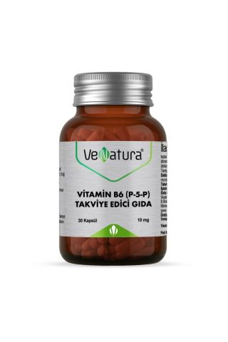 Venatura Vitamin B6 P5P 10mg 30 Kapsül