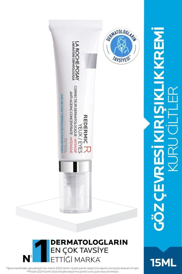 La Roche Posay Redermic R Yeux Retinol Içeren Anti Aging Göz Çevresi Bakım Kremi 15ml