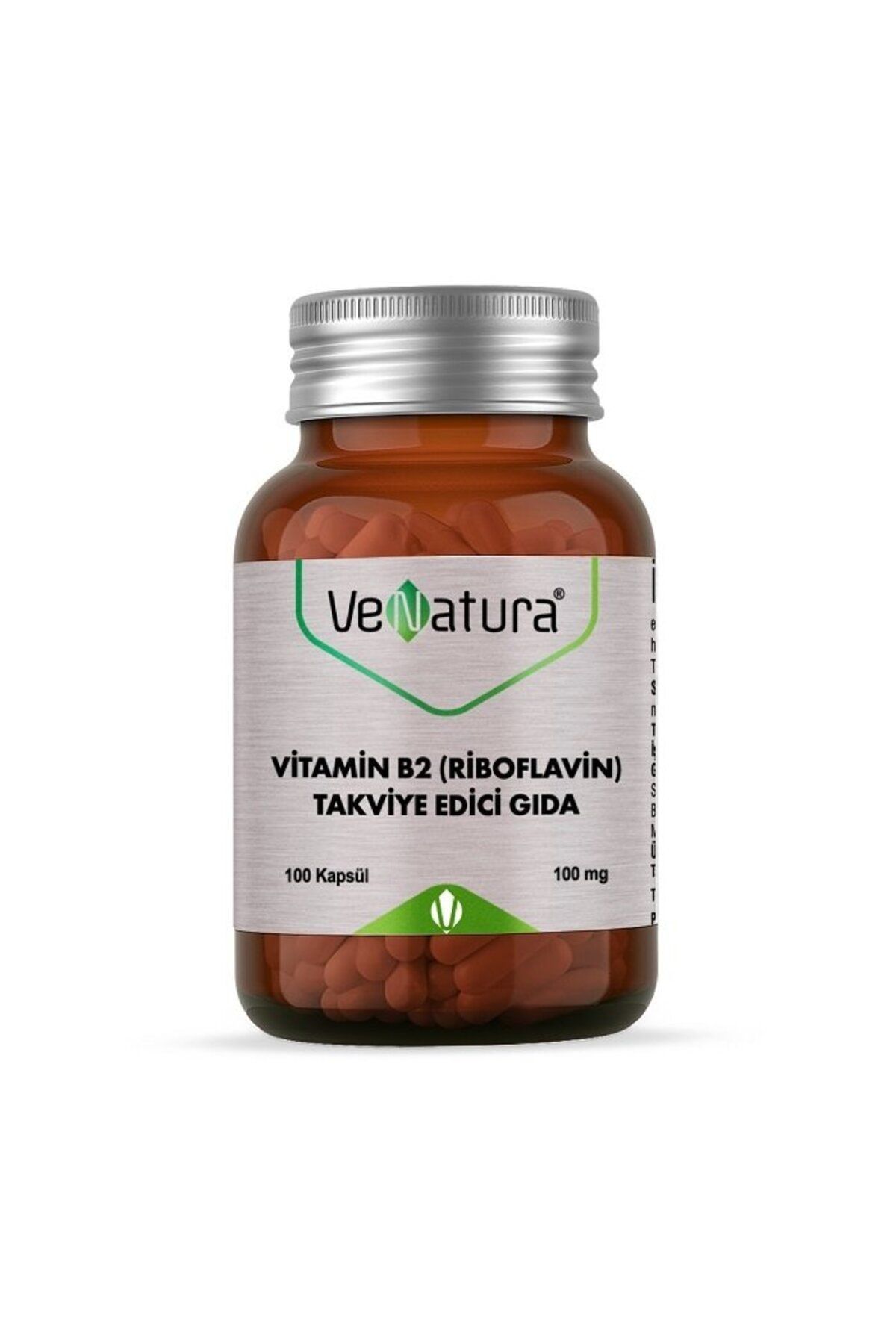 Venatura Vitamin B2 Riboflavin 100mg 100 Kapsül