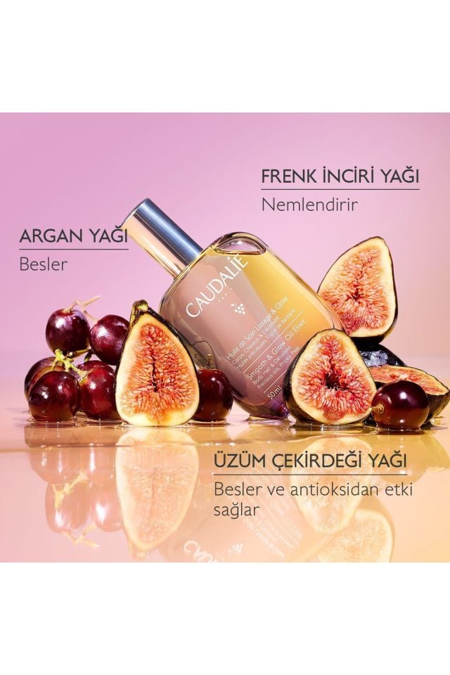 Caudalie Pürüzsüzleştirici & Işıltı Verici Elixir Yağ 50 ml