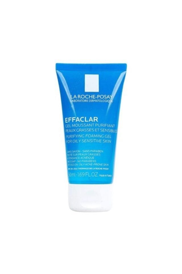 La Roche Posay Effaclar Temizleme Jeli 50 ml- Yağlı ve Akneye Eğilim Gösteren Ciltler