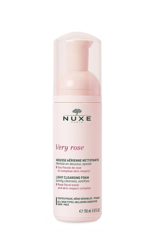 Nuxe Very Rose Mousse Aérienne Nettoyante 150 ml