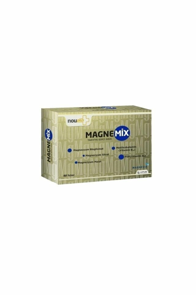 Nouplus Magnezyum Magnemix 60 Tablet