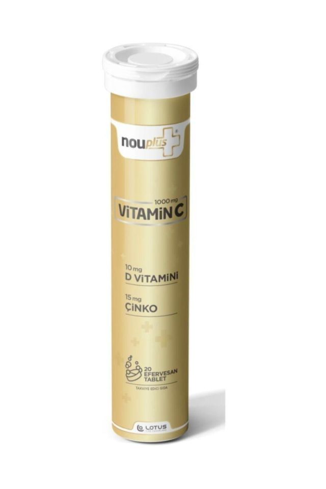 Nouplus C Vitamini 20 Efervesan Tablet