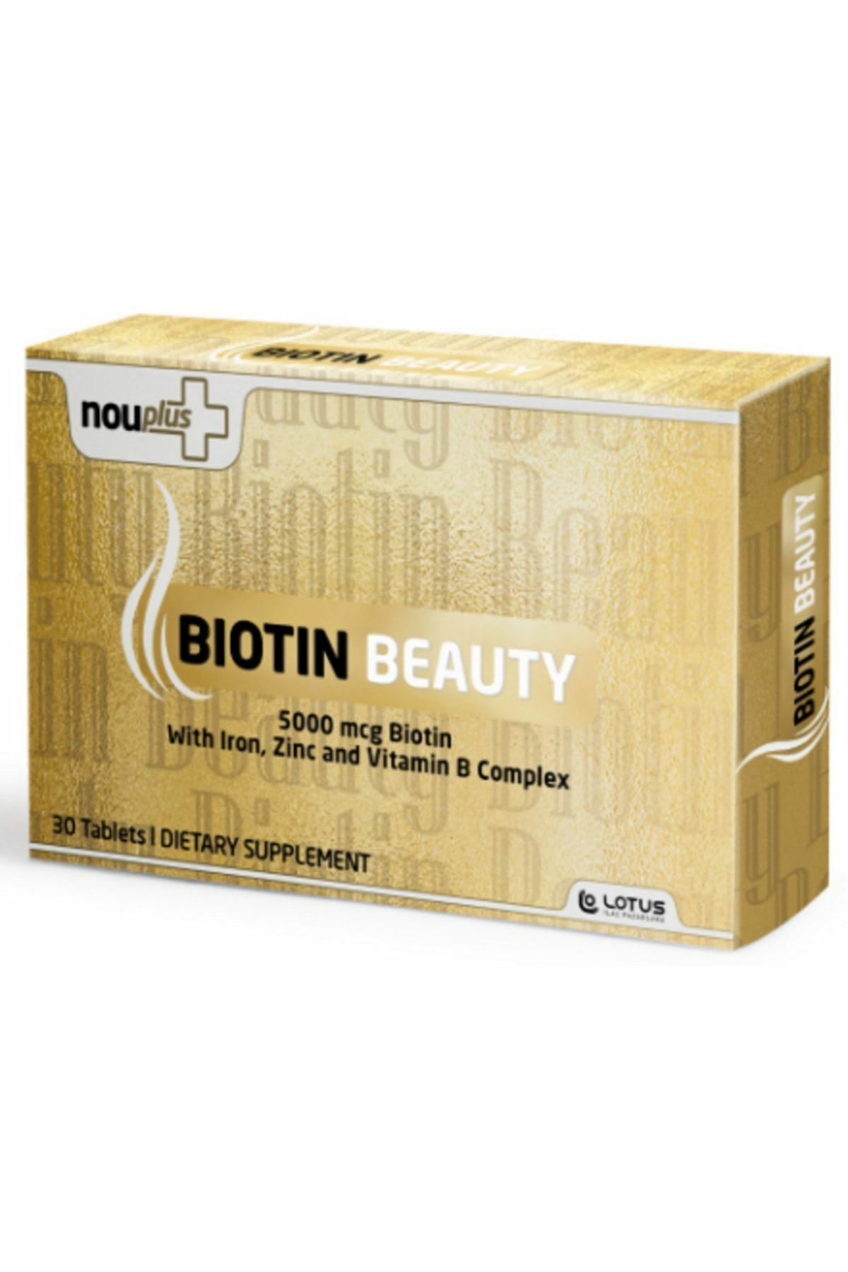 Nouplus Biotin Beauty 5000 Mcg 30 Tb