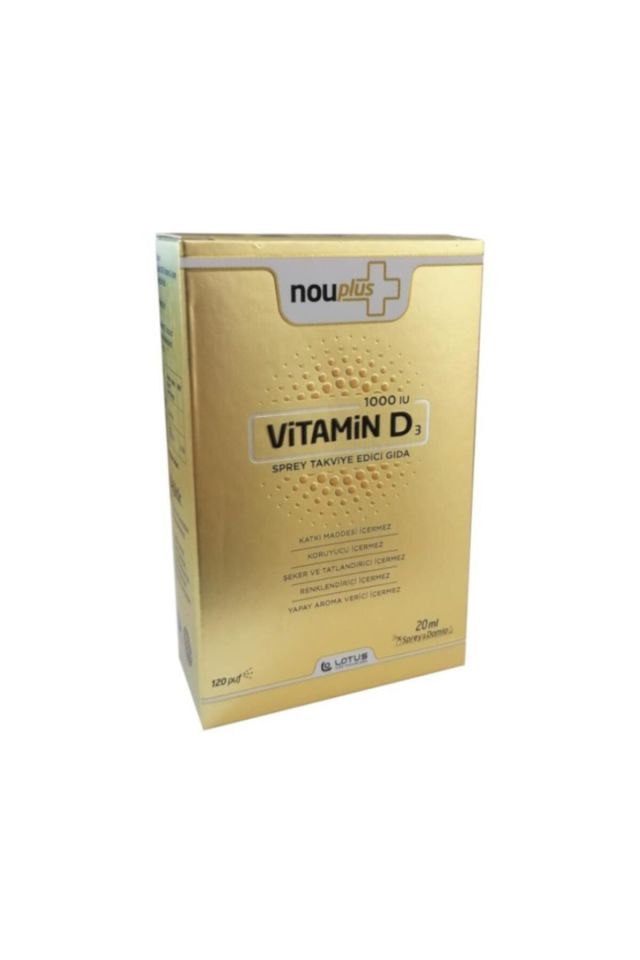 Nouplus D Vitamini 1000 Iu Sprey Damla 20ml