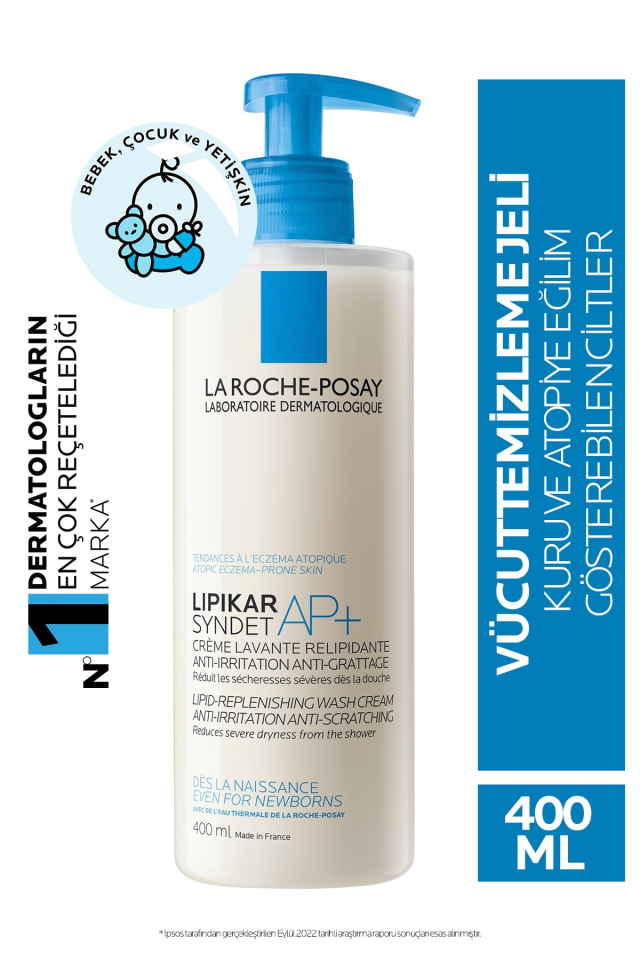 La Roche Posay Posay Lipikar Syndet Ap+ 400 ml