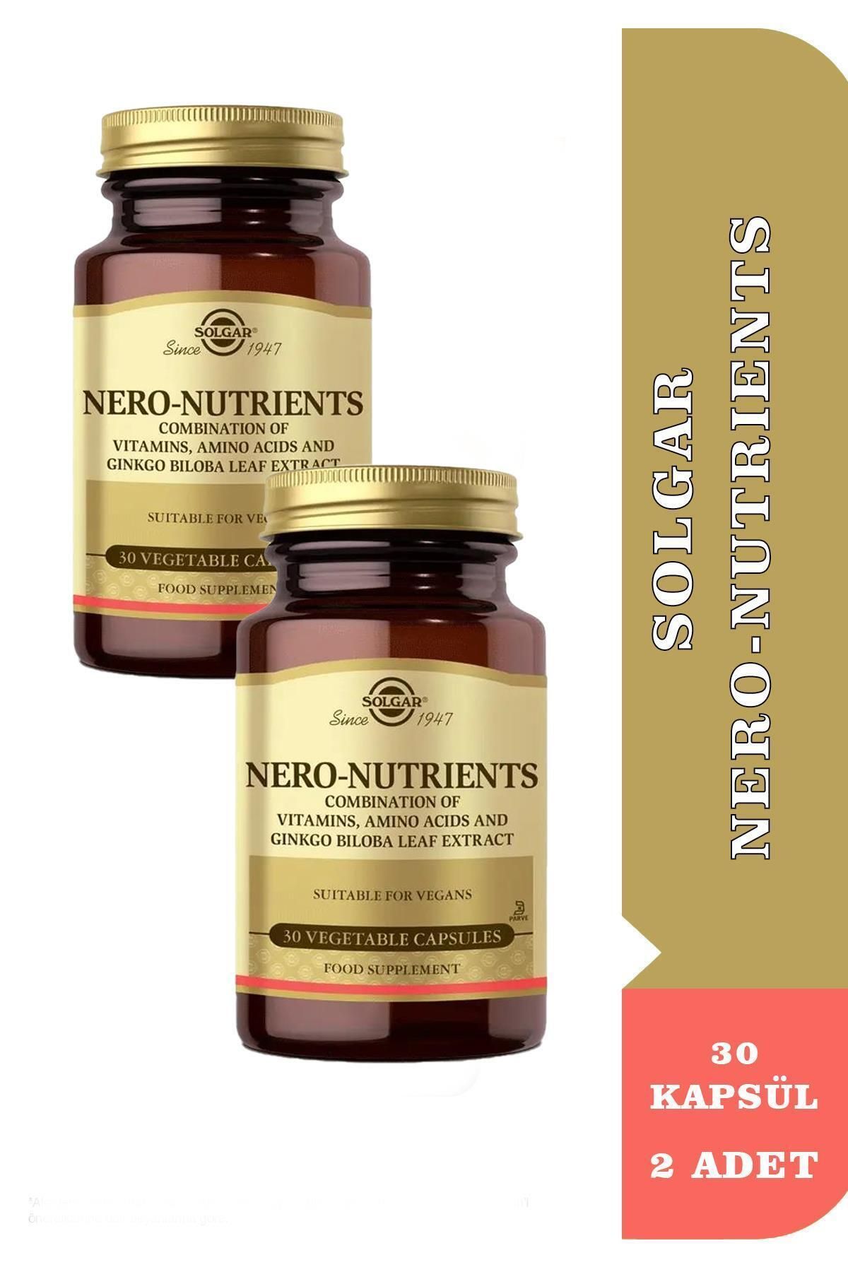 Solgar Nero Nutrients 30 Tablet 2 Adet