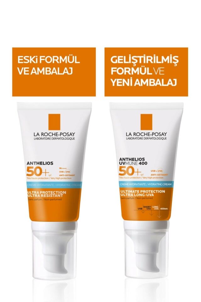 La Roche Posay Anthelios Uvmune Spf+50 Hassas Ciltler Için Yüksek Korumalı Yüz Güneş Kremi