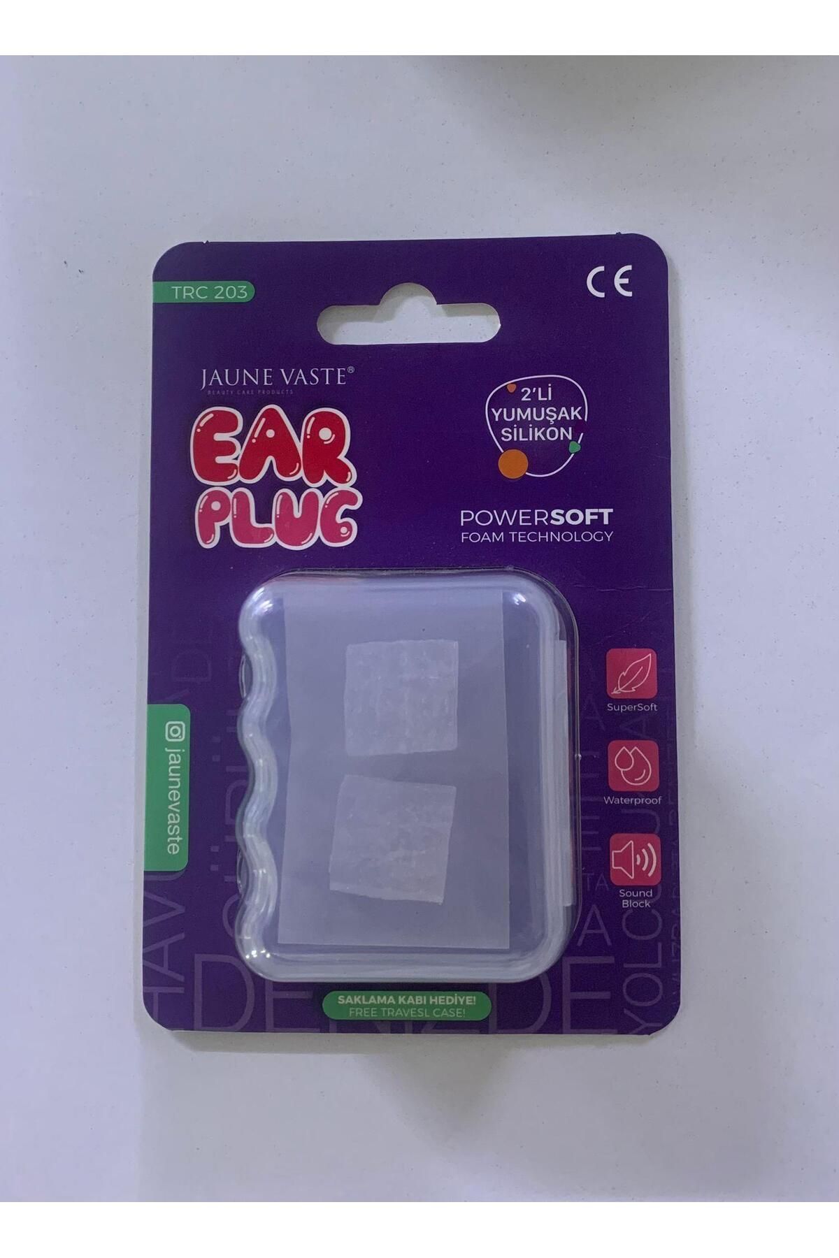 Jaune Vaste EAR PLUG 2Lİ YUMUŞAK SİLİKON