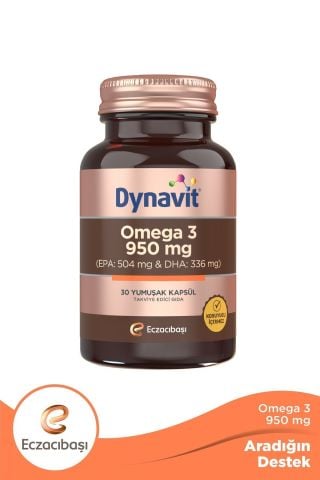 Dynavit Omega 3 950 Mg 30 Soft Kapsül