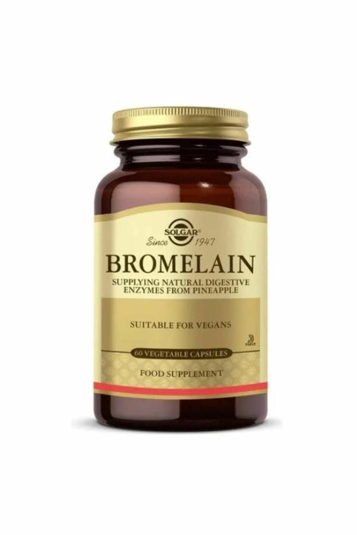 Solgar Bromelain 150 Mg 60 Kapsül