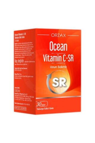 Ocean Vitamin C Sr 500 mg 30 Tablet