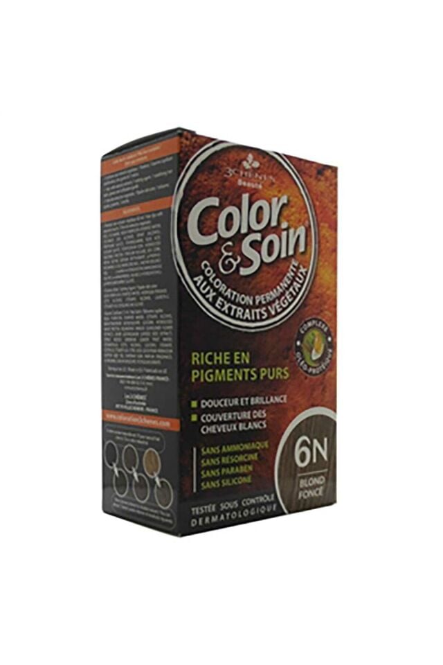 Color Soin Saç Boyası - 6N Koyu Sarı Cazibesi 3525727539345