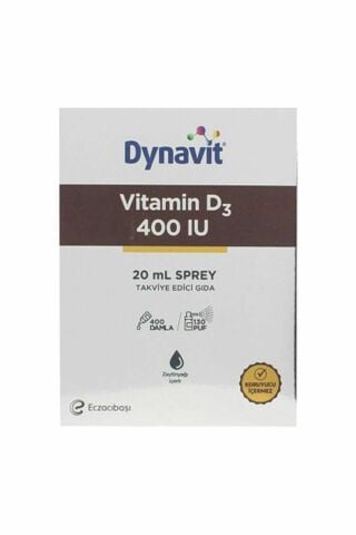 Dynavit Vitamin D3 400ıu Sprey 20ml