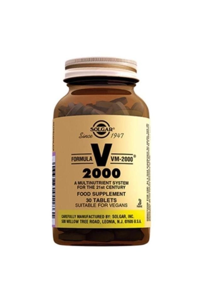 Solgar VM 2000 Multivitamin 30 Tablet