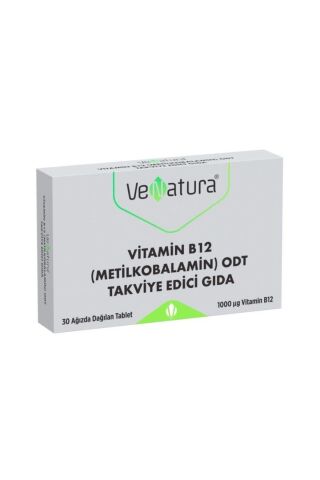 Venatura Vitamin B12 Odt Takviye Edici Gıda 30 Tablet