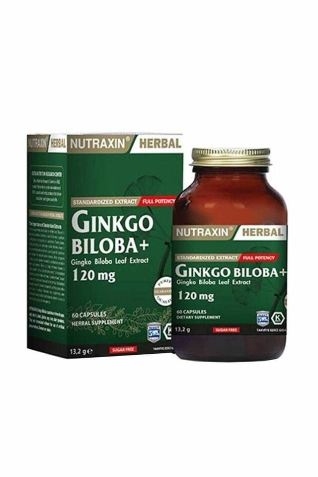 Nutraxin Ginkgo Biloba 120 Mg 60 Kapsül