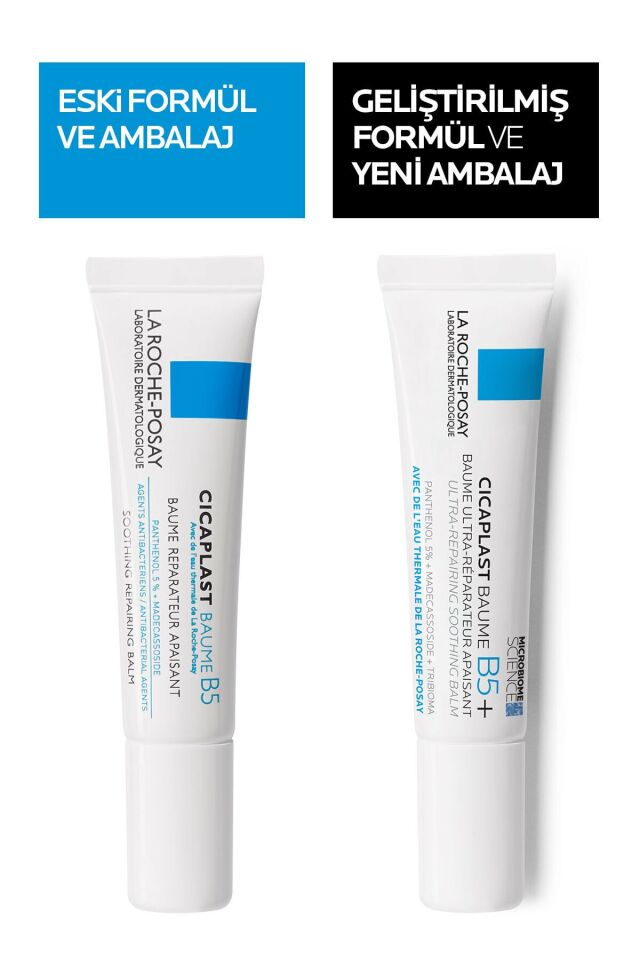 La Roche Posay Cicaplast Baume B5 15 ml Kuru ve Tahriş Olmuş Ciltler için Onarıcı Bakım Kremi