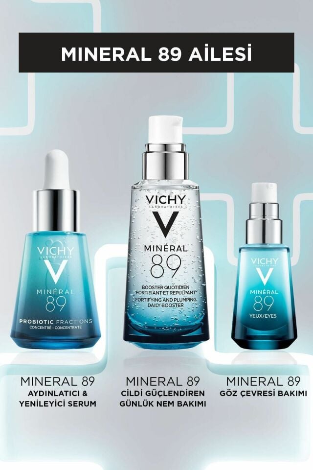 Vichy Mineral 89 Probiyotikli Aydınlatıcı Yenileyici Ve Onarıcı Serum 30 ml