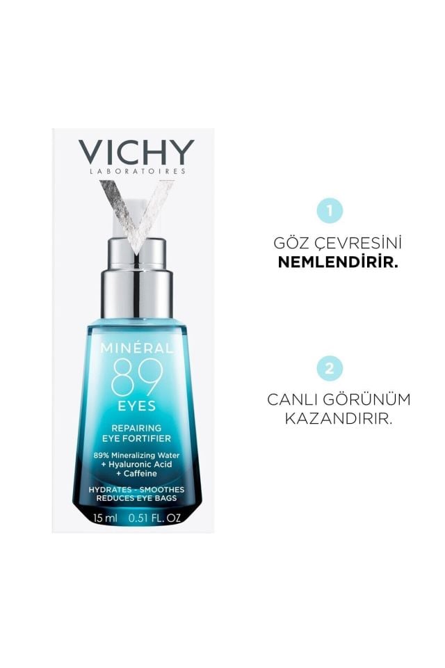 Vichy Mineral 89 15ml göz Çevresi Nemlendirici