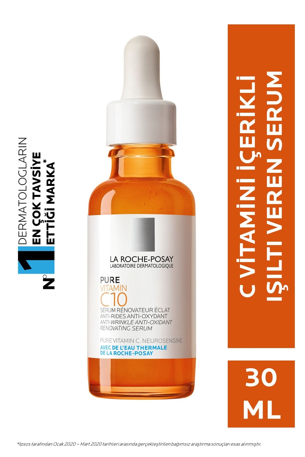 La Roche Posay Saf C Vitamini Işıltı Veren Antioksidan Serum 30ml